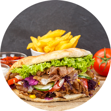 Juicy Doner Kebab Sizzlers Bo'ness